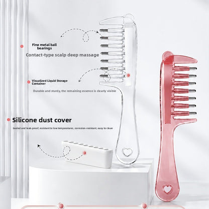 Crystal Liquid-Guiding Comb