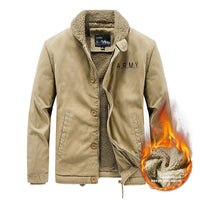 Mens Fleece-Lined Casual Jacket