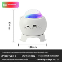 Bluetooth Aurora Projection Night Light