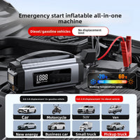 Multifunctional Car Tire Inflator and Jump Starter