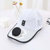 Solar Charging Breathable Mesh Sun Hat