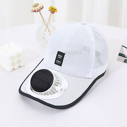 Solar Charging Breathable Mesh Sun Hat