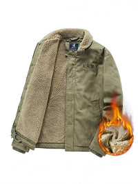 Mens Fleece-Lined Casual Jacket