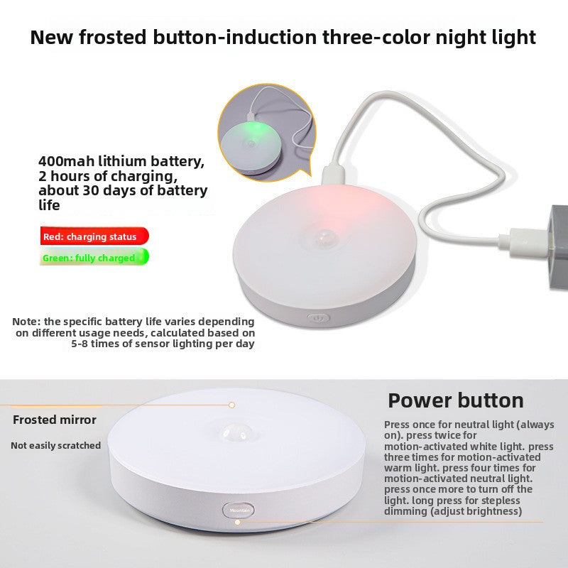 LED USB Night Light with Eye Protection