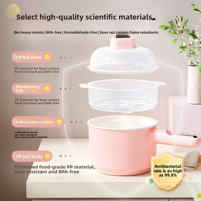 Mini Play Kitchen Set with Real Cooking Function