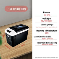 Portable Car Refrigerator Cooler Warmer