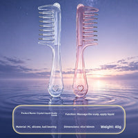 Crystal Liquid-Guiding Comb