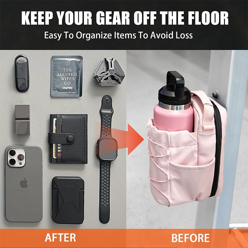 Magnetic Crossbody Water Bottle Bag