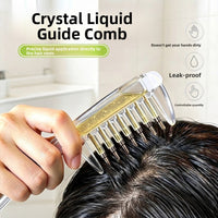 Crystal Liquid-Guiding Comb