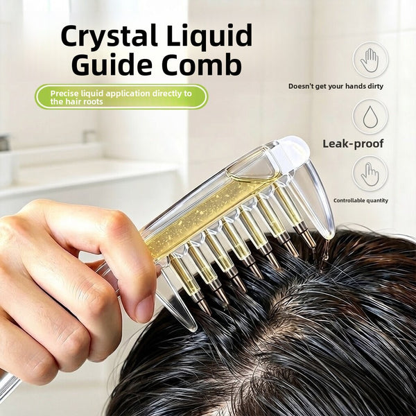 Crystal Liquid-Guiding Comb