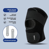 Breathable Sports Knee Pads with Spring Support
