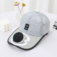 Solar Charging Breathable Mesh Sun Hat