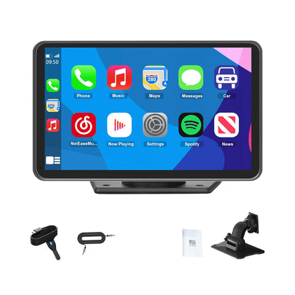 Wireless Carplay Android Auto Portable Car Display Screen