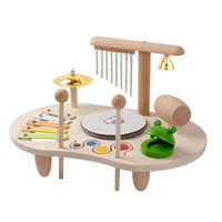 Wooden Multifunctional Music Stand Drum Set