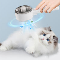 Pet Spray Massage Grooming Comb with UV Sterilization
