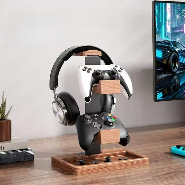 Headphone Stand Desktop Organizer with Handle