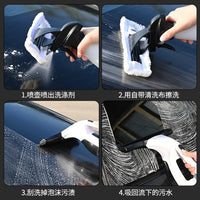 Handheld Electric Window Glass Cleaner with Telescopic Pole