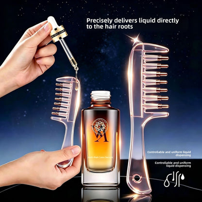 Crystal Liquid-Guiding Comb